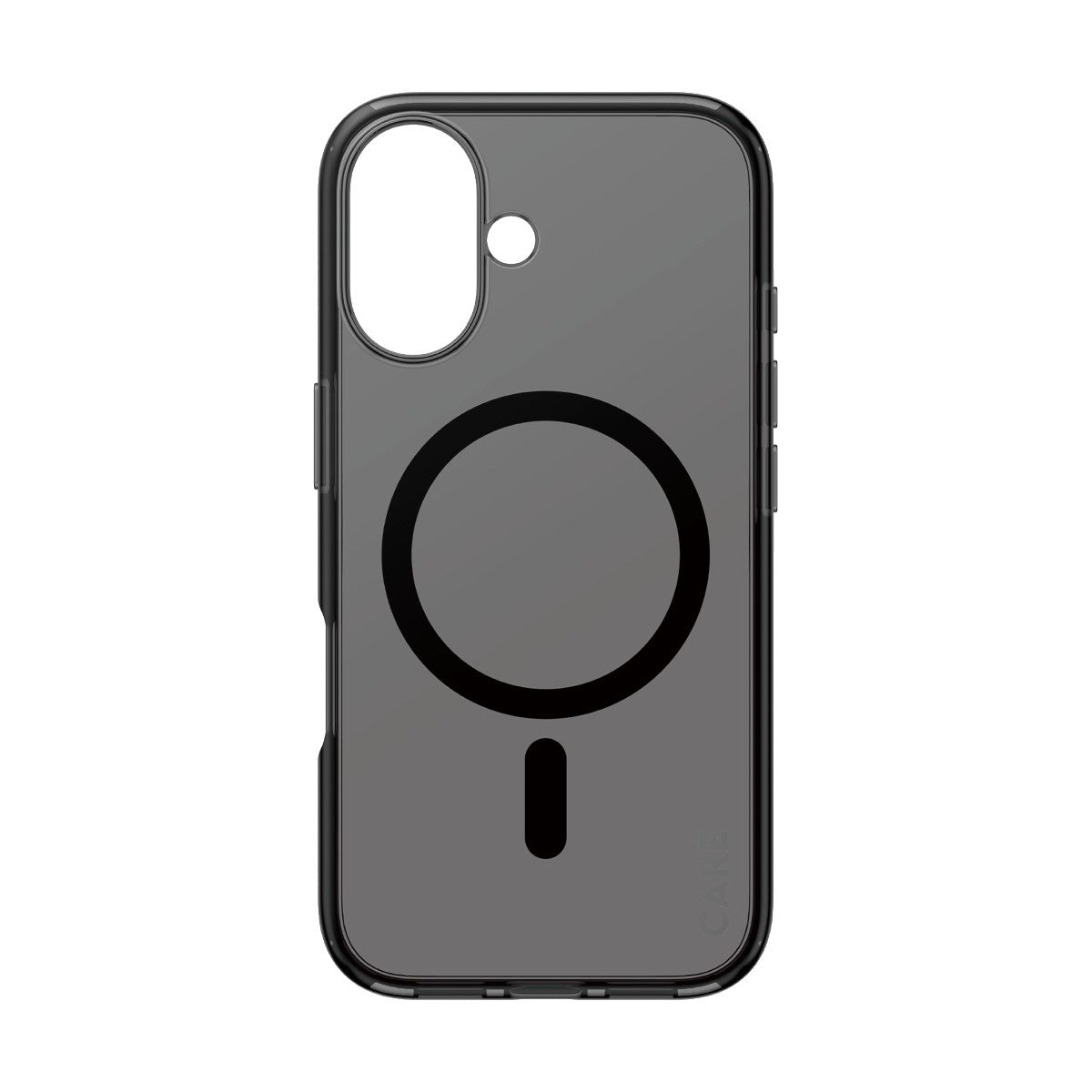 CARE by PanzerGlass® Urban Combat Case Smokey w. Black MagSafe iPhone 16
